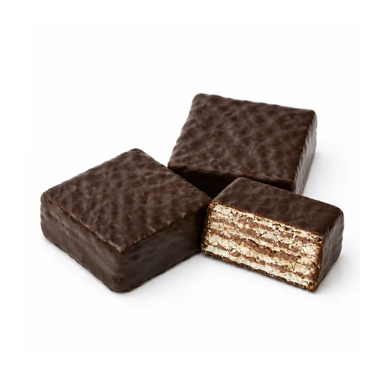 Chocolate Waffle unwrapped
