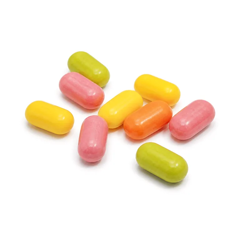 Tutti Frutti Dragees unwrapped