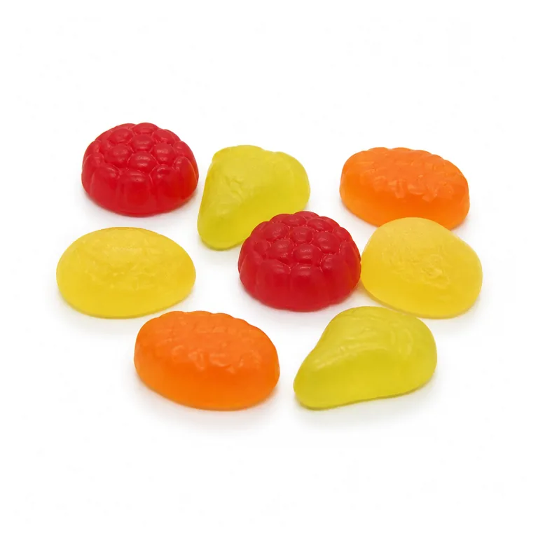 Vegan Fruit Gummies unwrapped